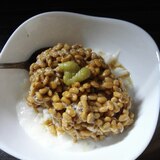 納豆と長芋のサクサク